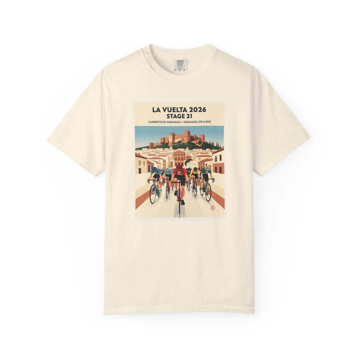 2026 Vuelta a España Stage 21 Cycling T-Shirt | Granada to Granada 99.4km