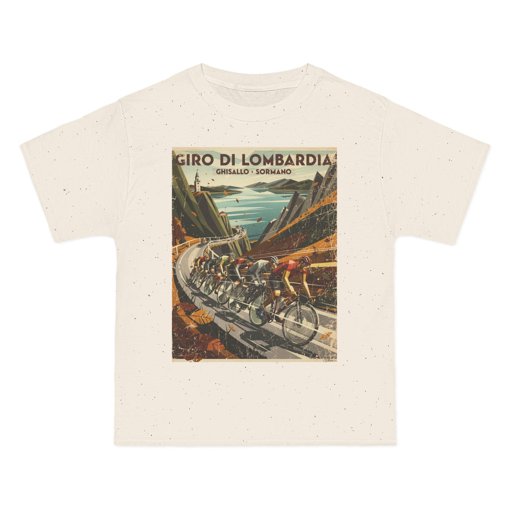 Il Lombardia Cycling Poster GIRO Di Lombardia, T-Shirt | Futurist Italy, Muro di Sormano