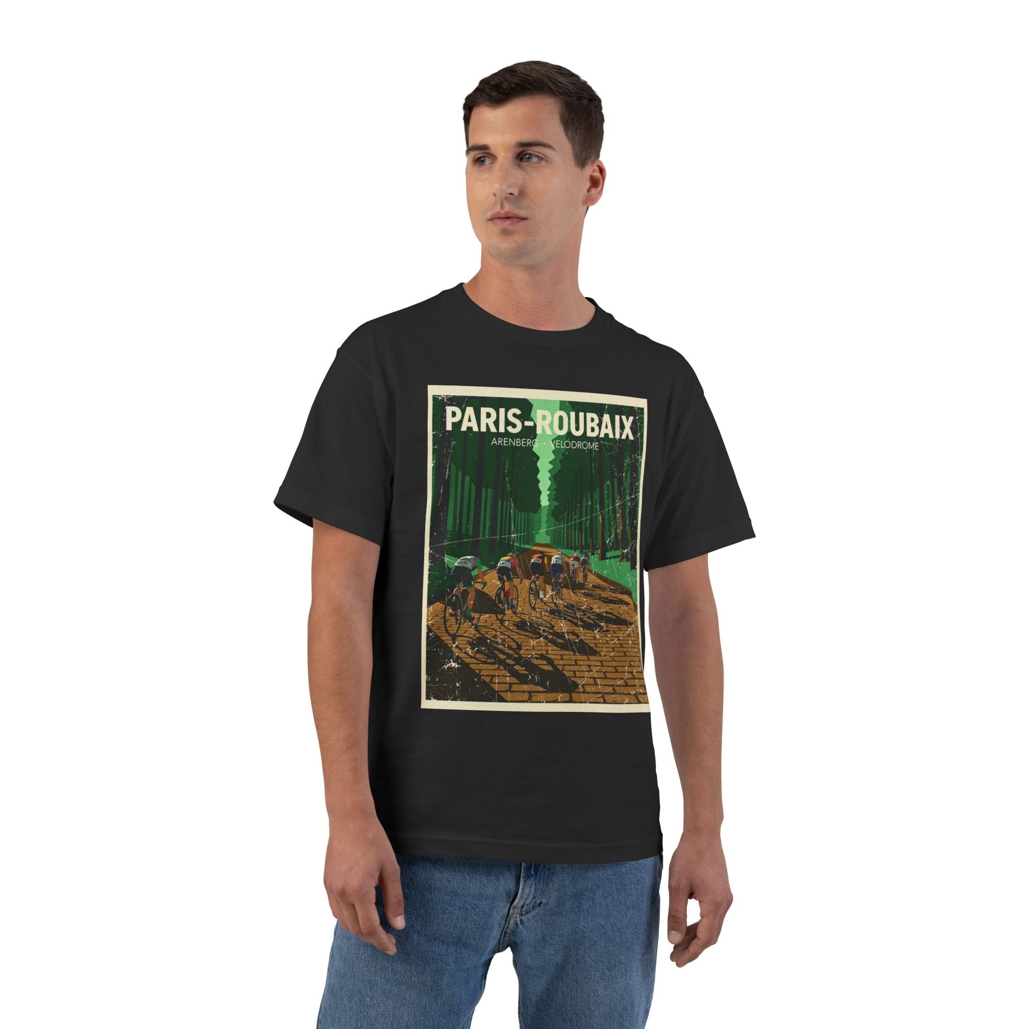 PARIS ROUBAIX Echelon Cycling T-Shirt | Arenberg · Velodrome