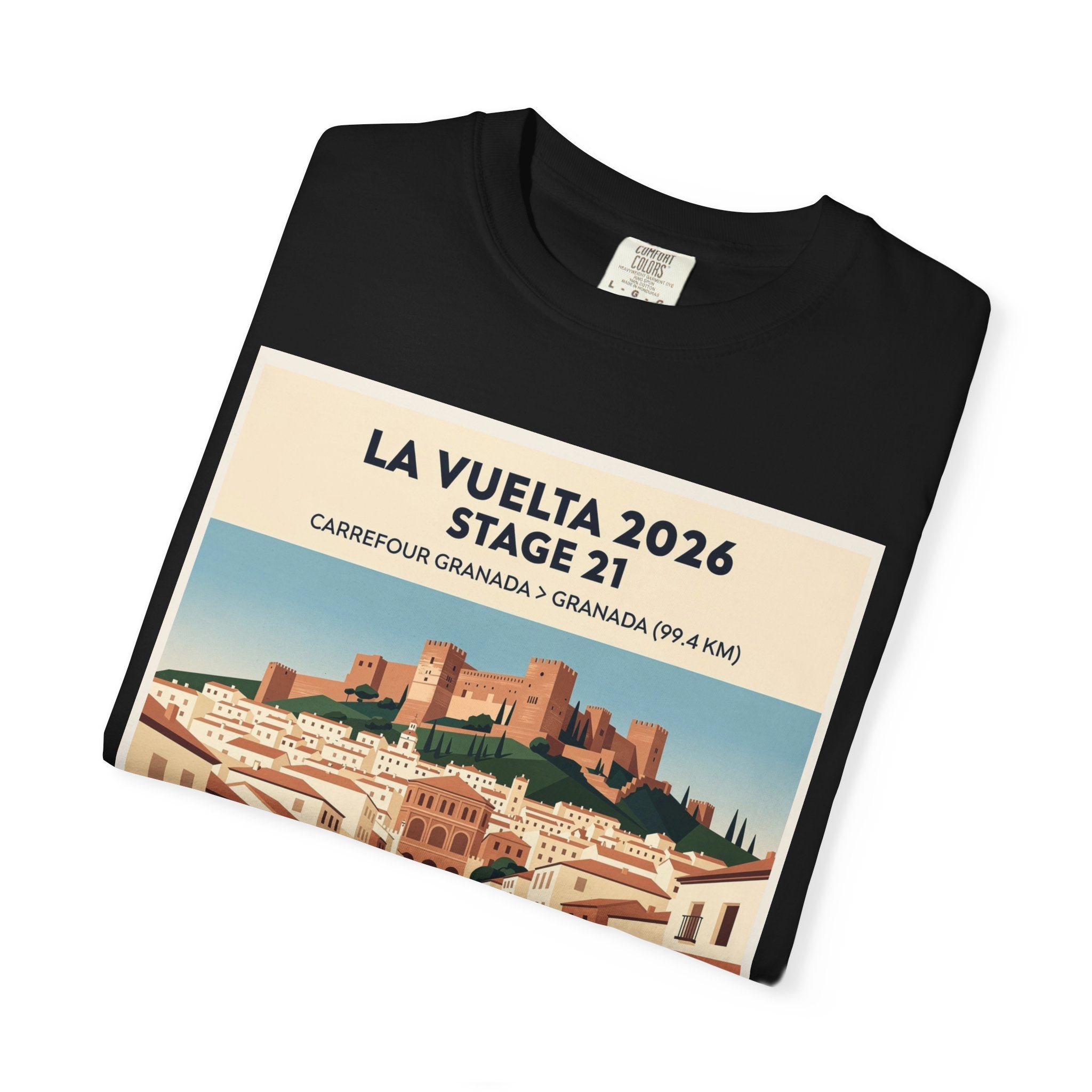 2026 Vuelta a España Stage 21 Cycling T-Shirt | Granada to Granada 99.4km