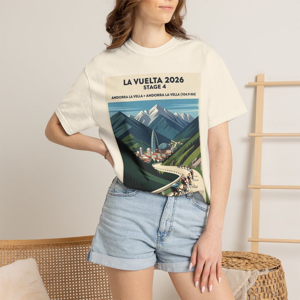 Stage 4 Andorra la Vella to Andorra la Vella 104.9km Cycling Tee