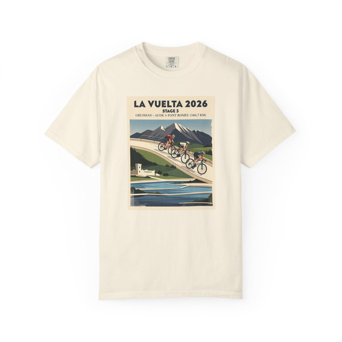 2026 Vuelta a España Stage 3 Gruissan - Aude to Font Romeu 166.7km Cycling Tee