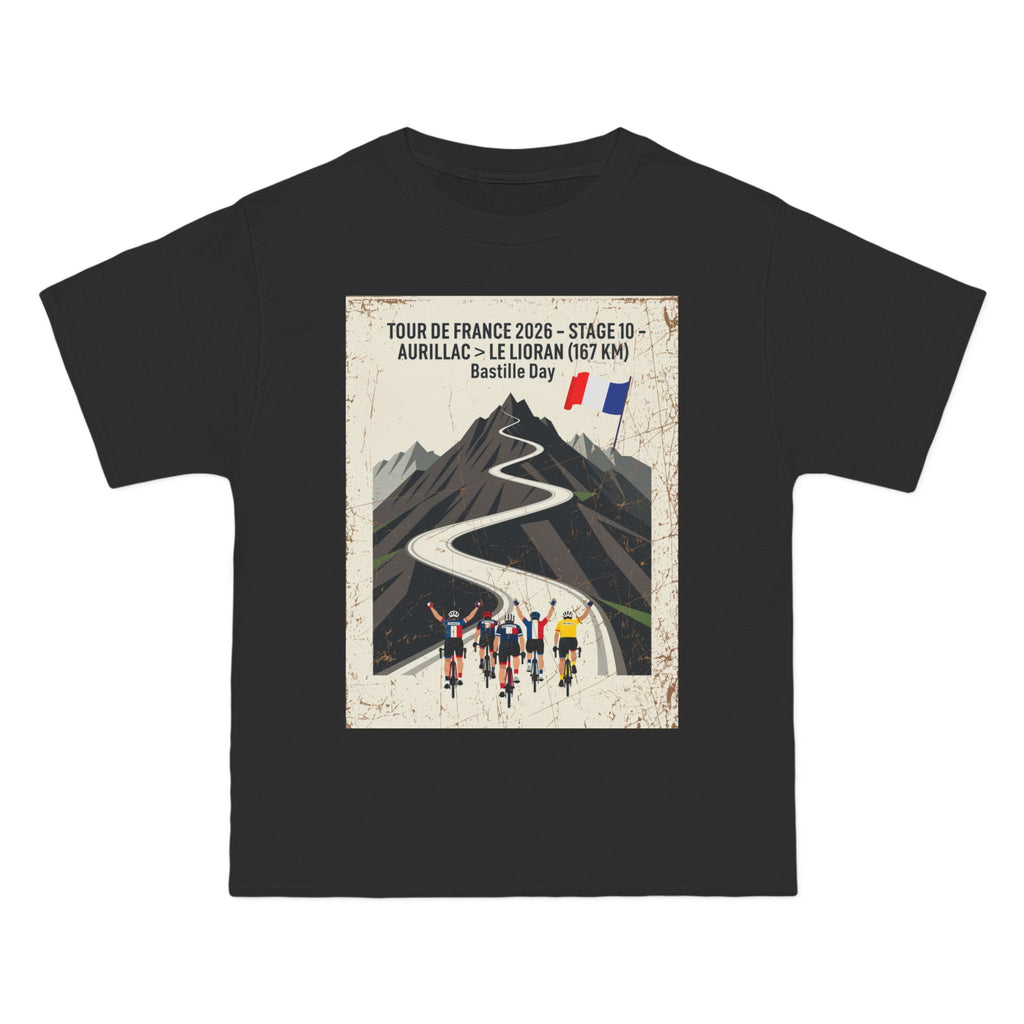 Tour de France 2026 Stage 10 Bastille Day Aurillac > Le Lioran T-Shirt | Bauhaus Mountain Cycling
