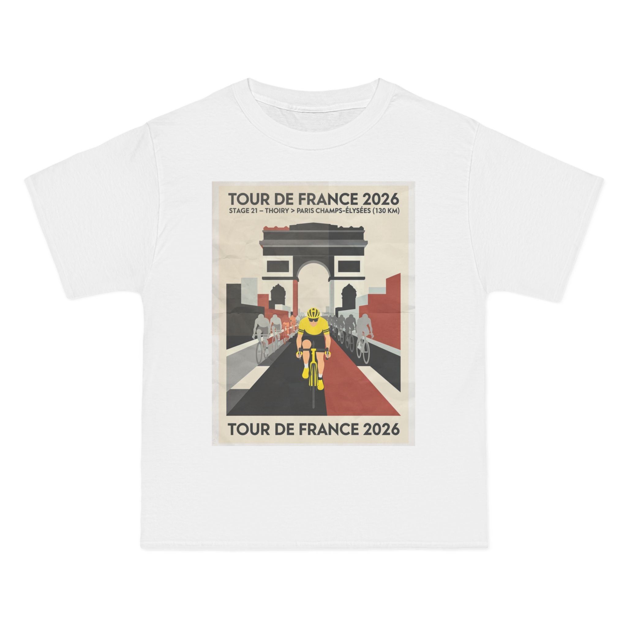 Tour de France 2026 Stage 21 Thoiry to Paris Champs-Élysées T-Shirt