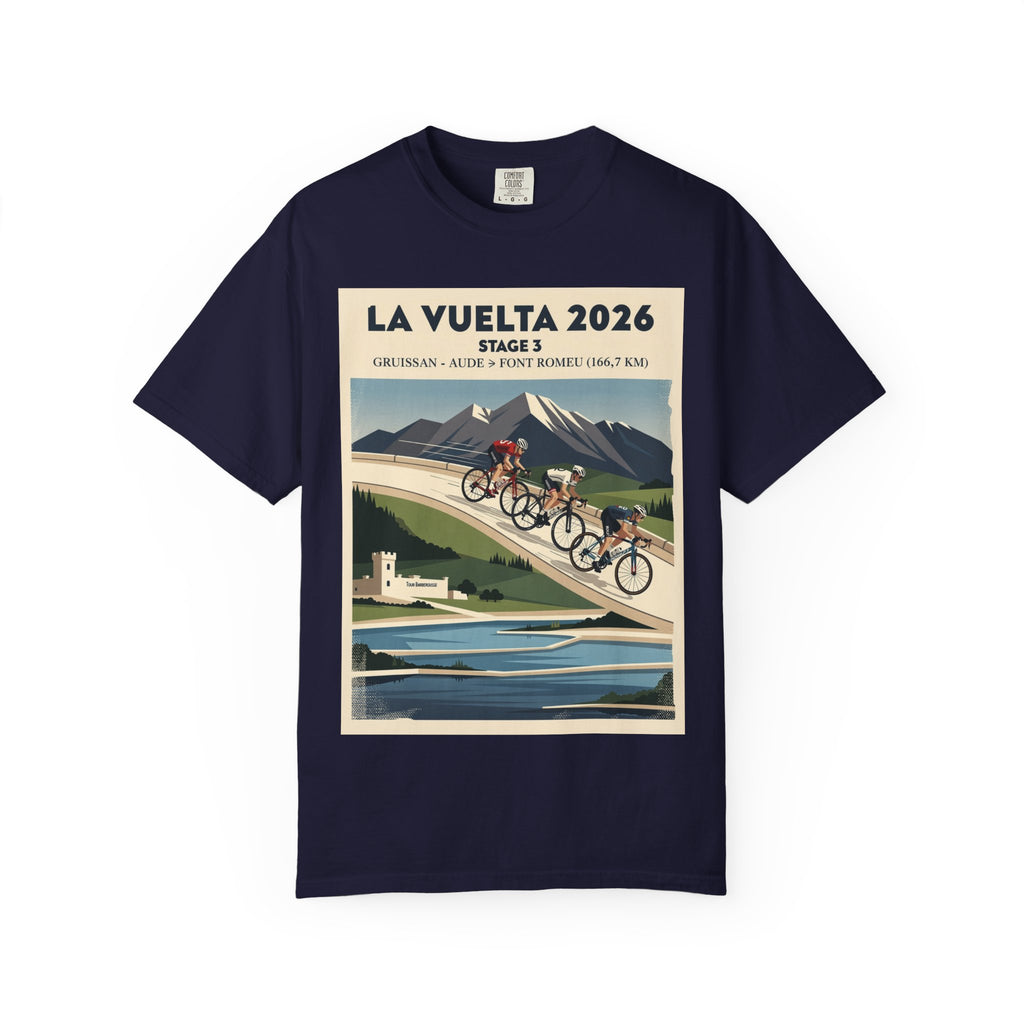 Stage 3 Gruissan - Aude to Font Romeu 166.7km Cycling Tee