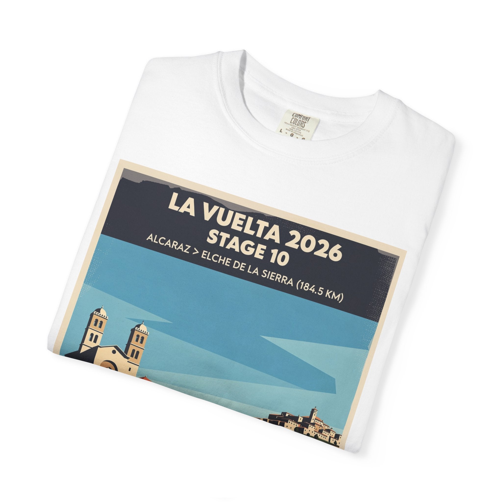 2026 Vuelta a España Stage 10 Cycling T-Shirt | Alcaraz to Elche de la Sierra 184.5km
