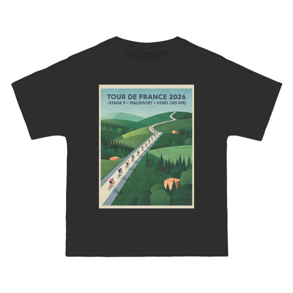 Stage 9 Malemort to Ussel 185km Cycling Tee