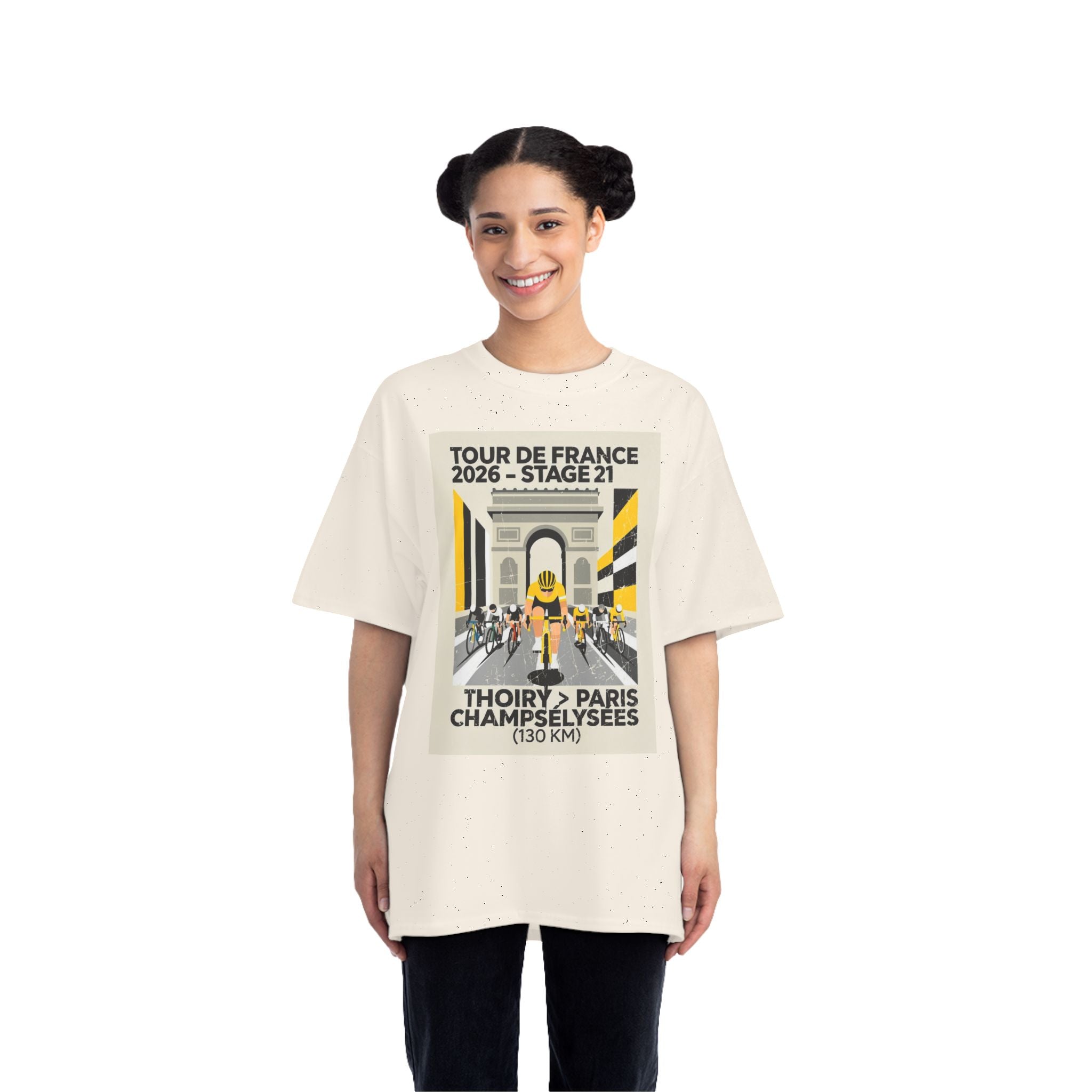 Tour de France 2026 Stage 21 Thoiry to Paris Champs-Élysées T-Shirt