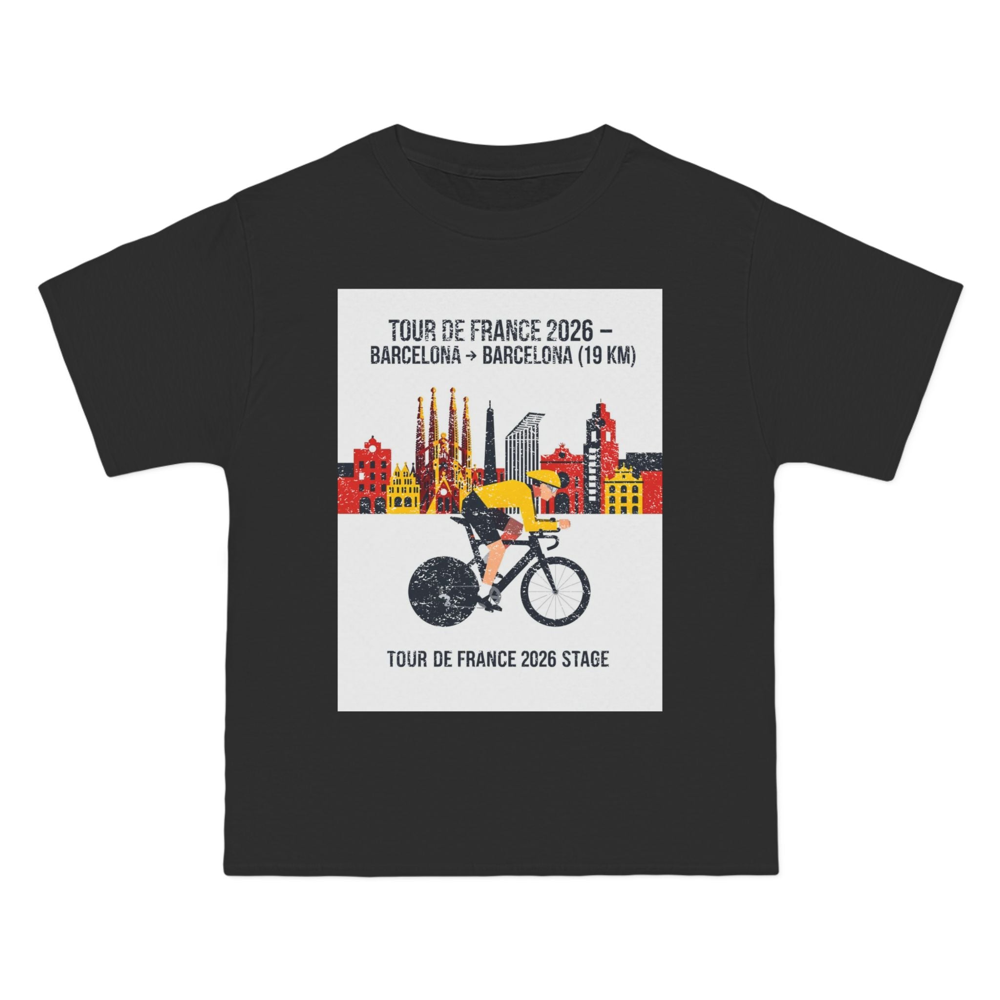 Stage 1 Barcelona to Barcelona 19km Cycling Tee