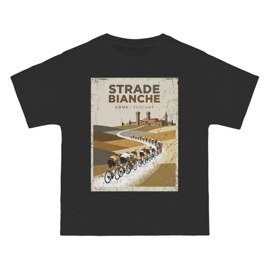 Strade Bianche Cycling Tee | Siena Tuscany Gravel Road Bike Shirt