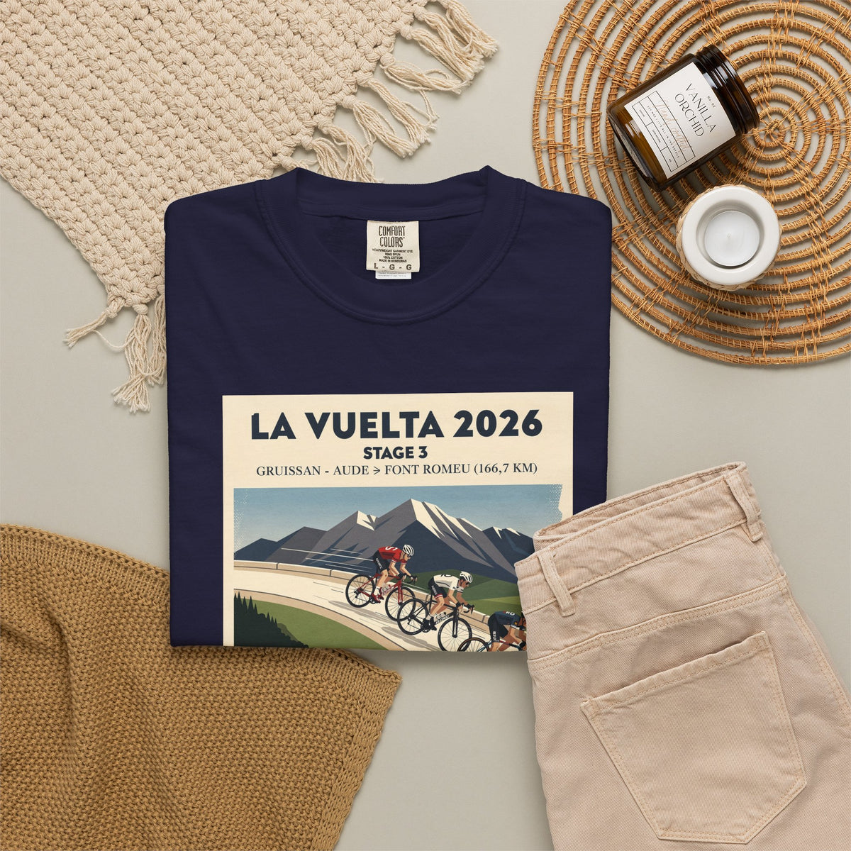 2026 Vuelta a España Stage 3 Gruissan - Aude to Font Romeu 166.7km Cycling Tee