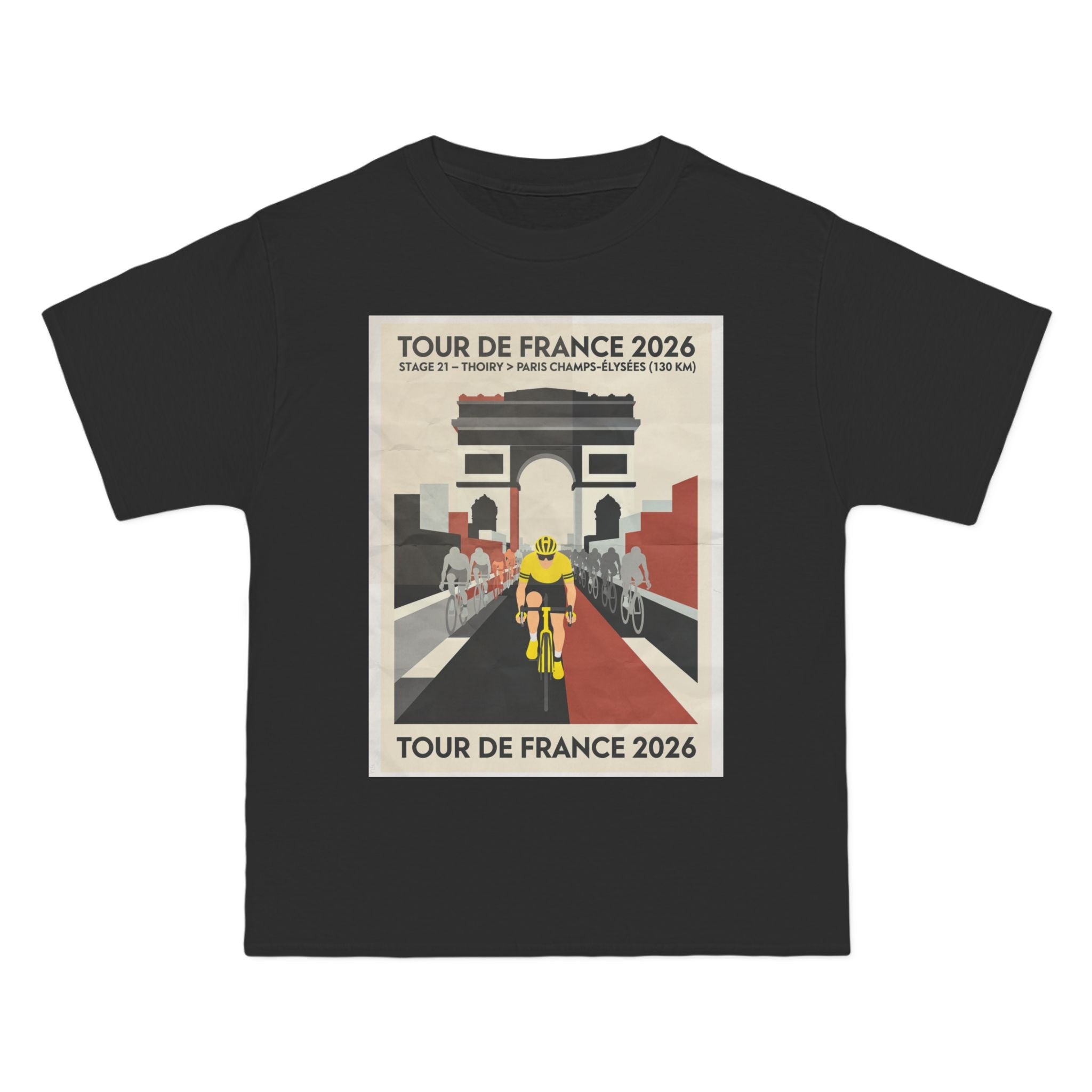 Tour de France 2026 Stage 21 Thoiry to Paris Champs-Élysées T-Shirt