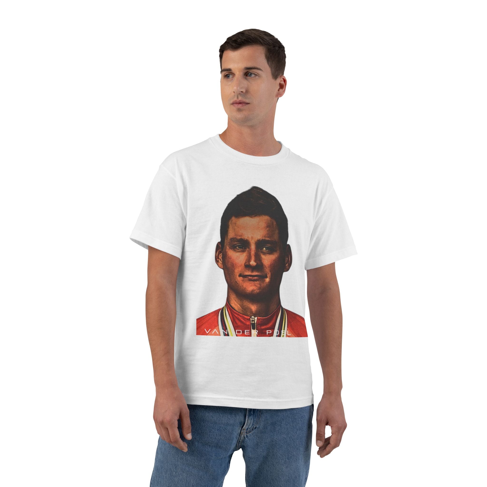 Mathieu van der Poel Cycling Champion T-Shirt | Paris Roubaix, UCI Classics