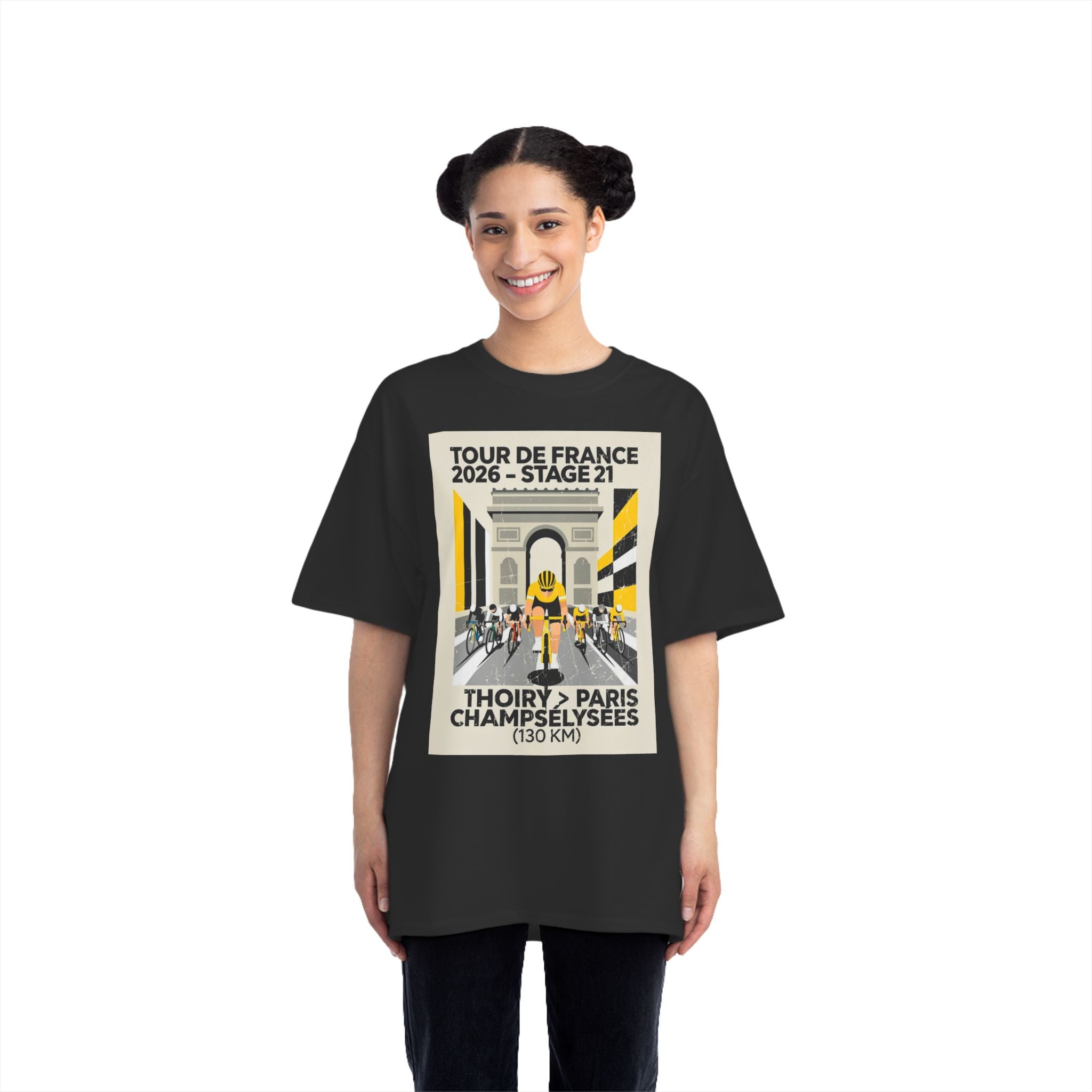 Tour de France 2026 Stage 21 Thoiry to Paris Champs-Élysées T-Shirt