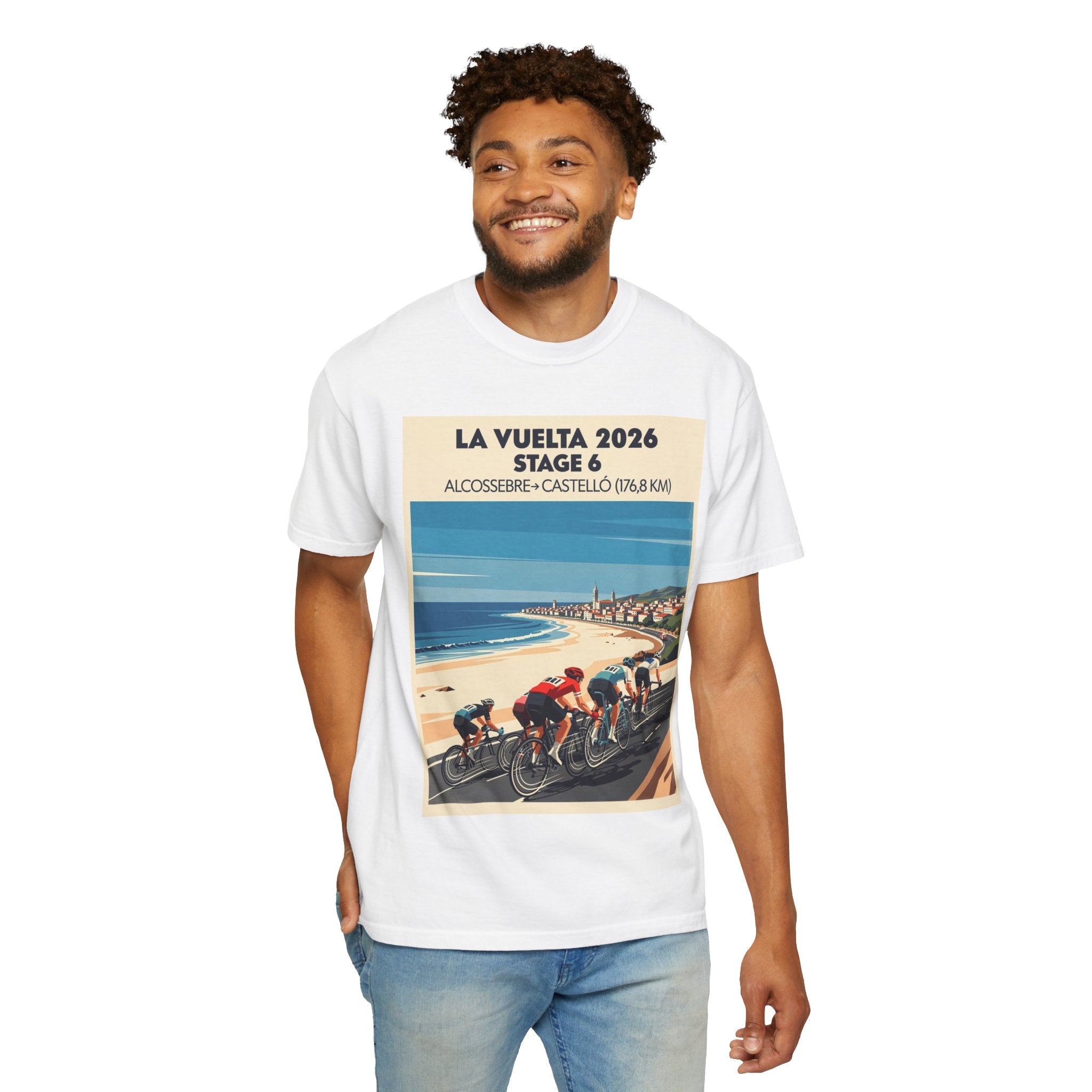 Stage 6 Alcossebre to Castelló 176.8km Cycling Tee