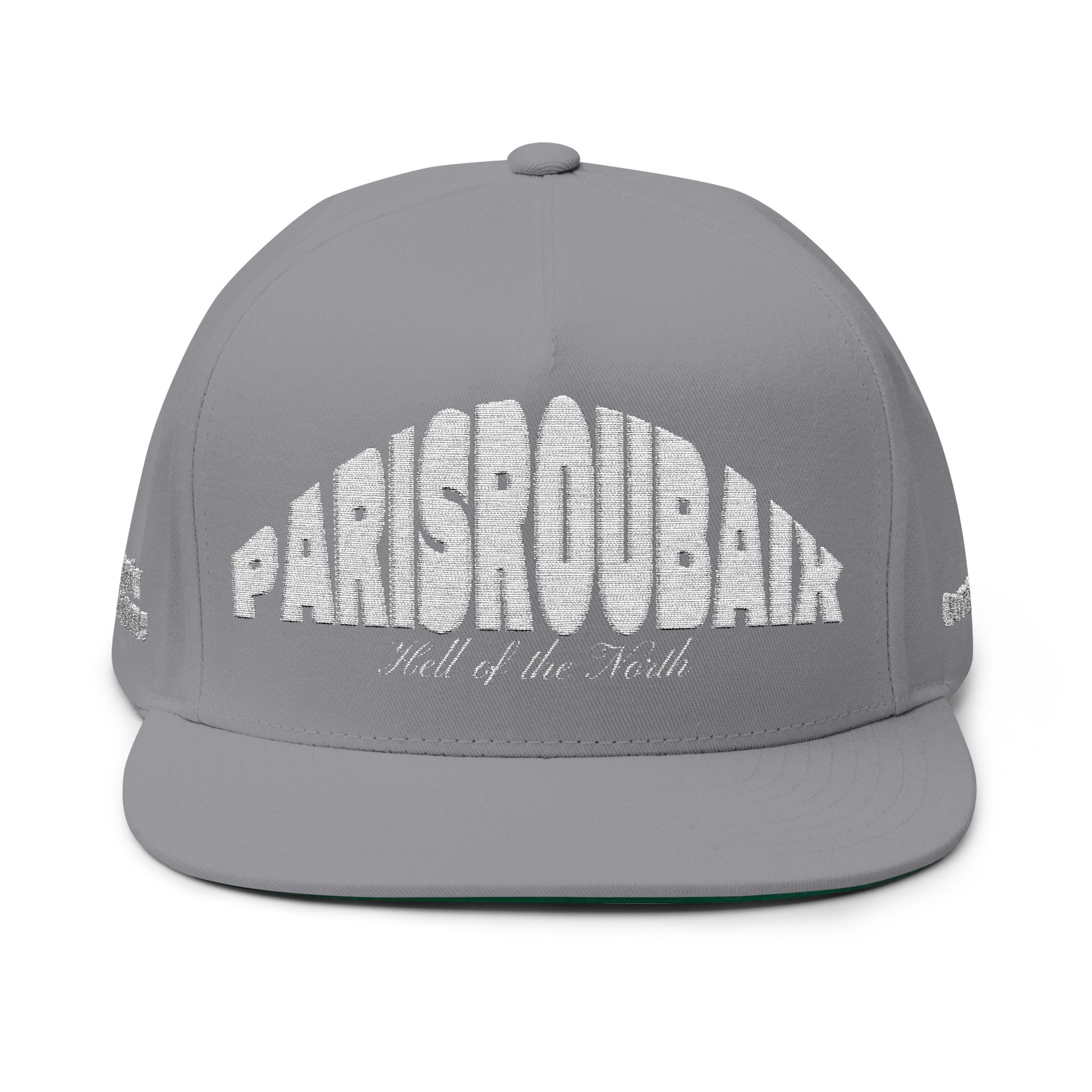 Embroidered Flat Bill Snapback Cap, Paris-Roubaix Race Hat, Stylish Christmas Gift, Cyclist Cap, Yupoong High Quality