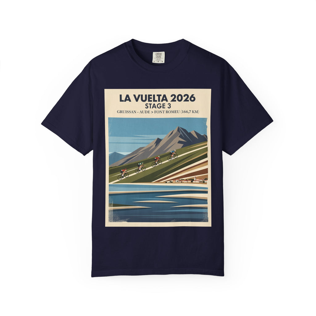 Stage 3 Gruissan - Aude to Font Romeu 166.7km Cycling Tee