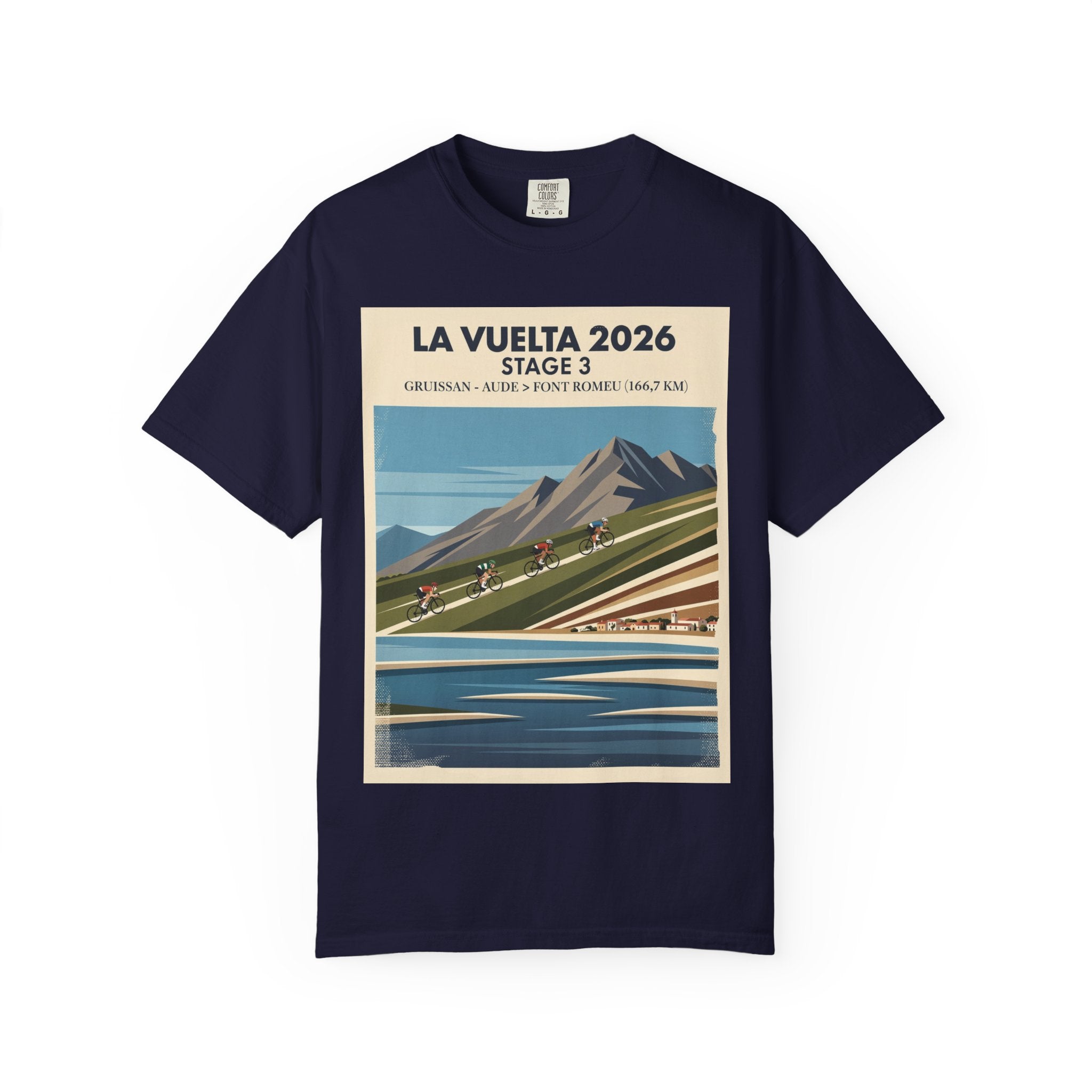 Stage 3 Gruissan - Aude to Font Romeu 166.7km Cycling Tee