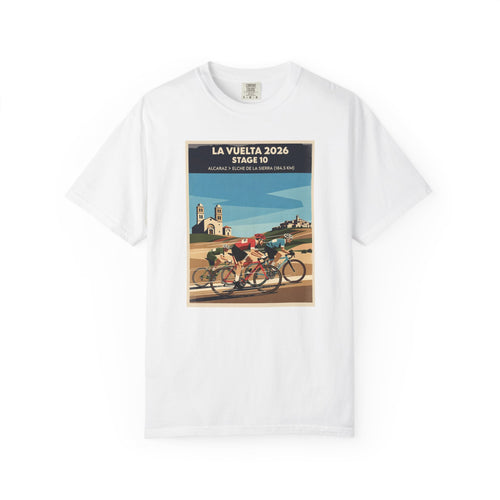 2026 Vuelta a España Stage 10 Cycling T-Shirt | Alcaraz to Elche de la Sierra 184.5km