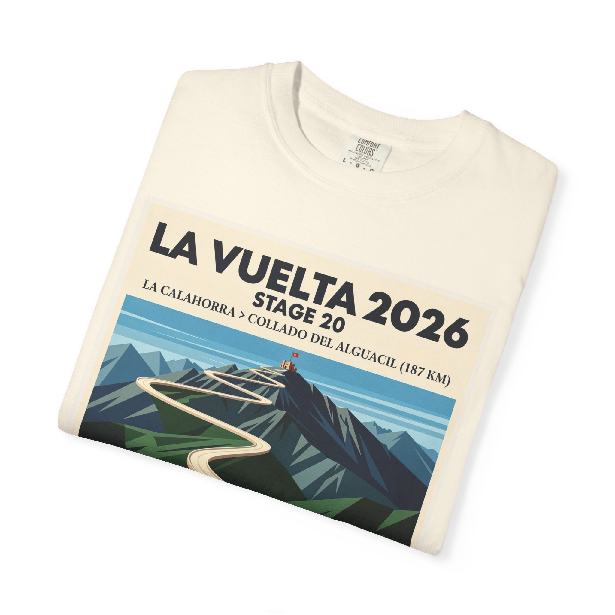 2026 Vuelta a España Stage 20 Cycling T-Shirt | La Calahorra to Collado del Alguacil 187km