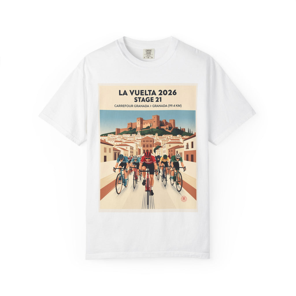 2026 Vuelta a España Stage 21 Cycling T-Shirt | Granada to Granada 99.4km