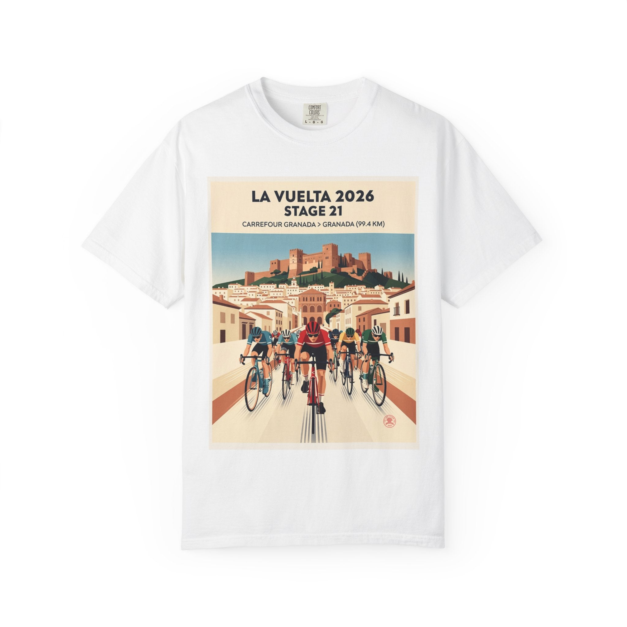 2026 Vuelta a España Stage 21 Cycling T-Shirt | Granada to Granada 99.4km