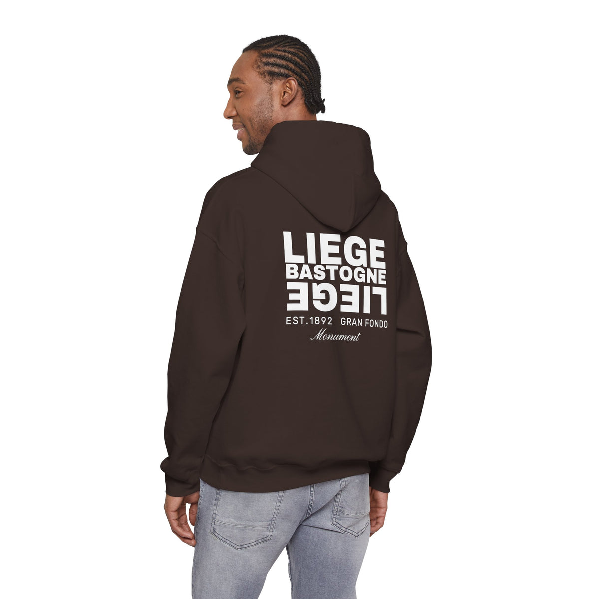 Liège Bastogne Liège Monument Vintage Cycling Logo Sweatshirt | Retro Bike Race
