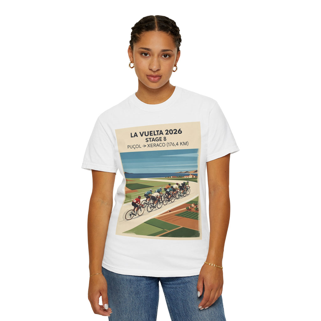Stage 8 Puçol to Xeraco 176.4km Cycling Tee
