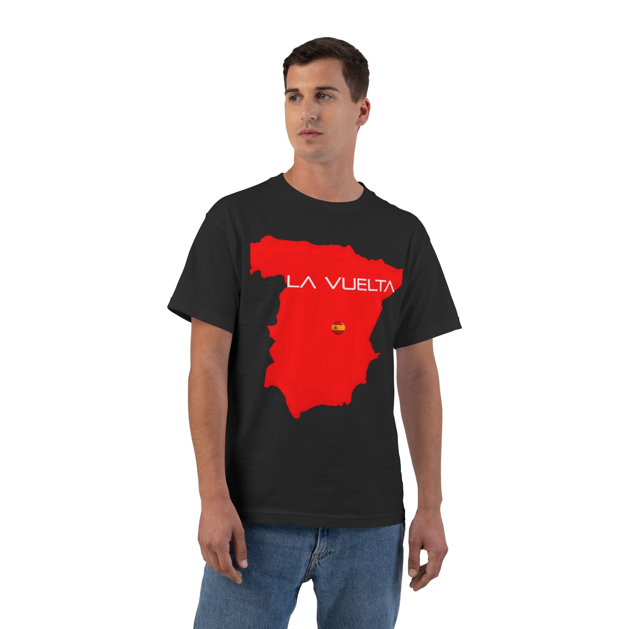 La Vuelta Tee, Cycling T-Shirt Tee, Vuelta a Espana Short-Sleeve T-Shirt, Spain Cycling Race Shirt, Bike Riding Top