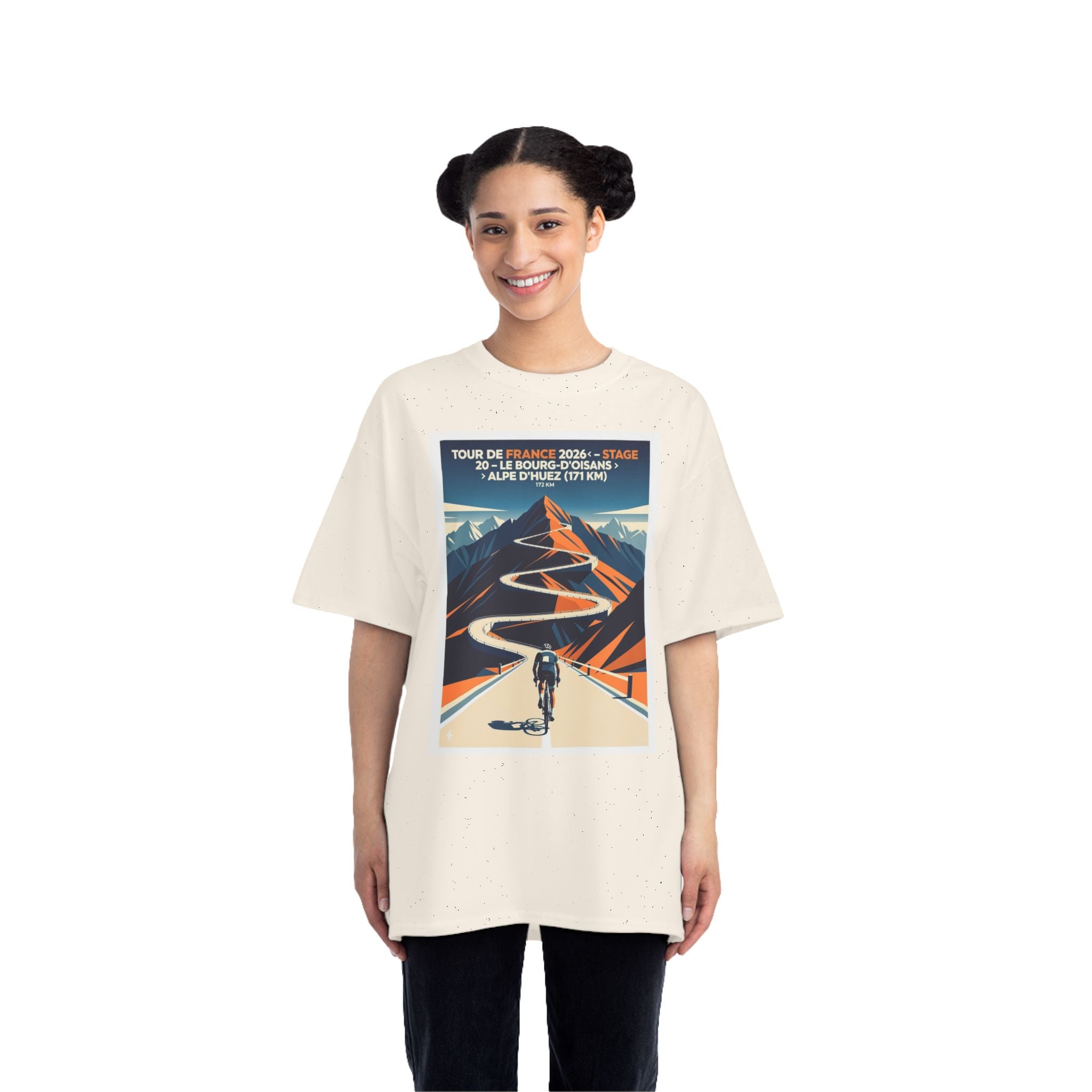 Tour de France 2026 Stage 20 Le Bourg-d Oisans to Alpe d Huez T-Shirt