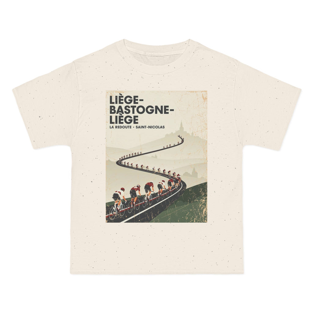 Liège Bastogne Liège Cycling Tee | Bauhaus Vector Race Design