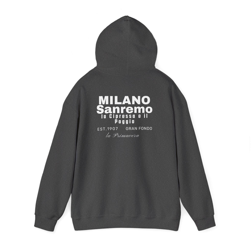 Milano Sanremo Classic Monument Bike Race Hoodie | Vintage Italian Cycling Streetwear
