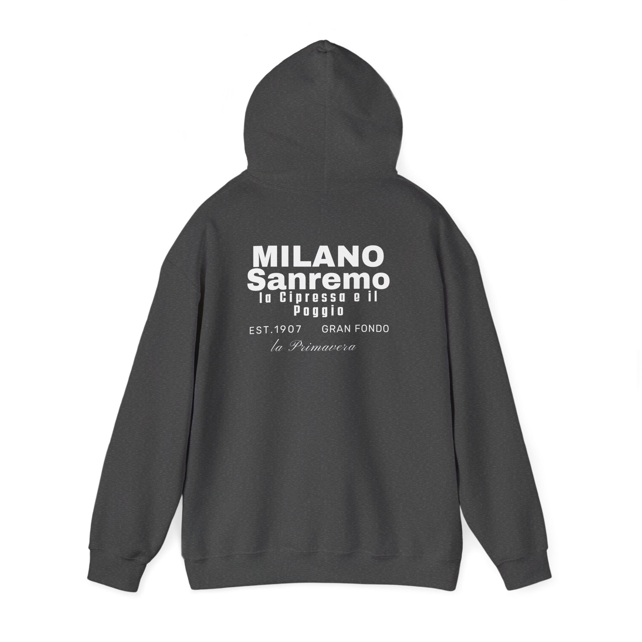 Milano Sanremo Classic Monument Bike Race Hoodie | Vintage Italian Cycling Streetwear