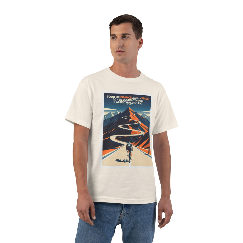 Tour de France 2026 Stage 20 Le Bourg-d Oisans to Alpe d Huez T-Shirt