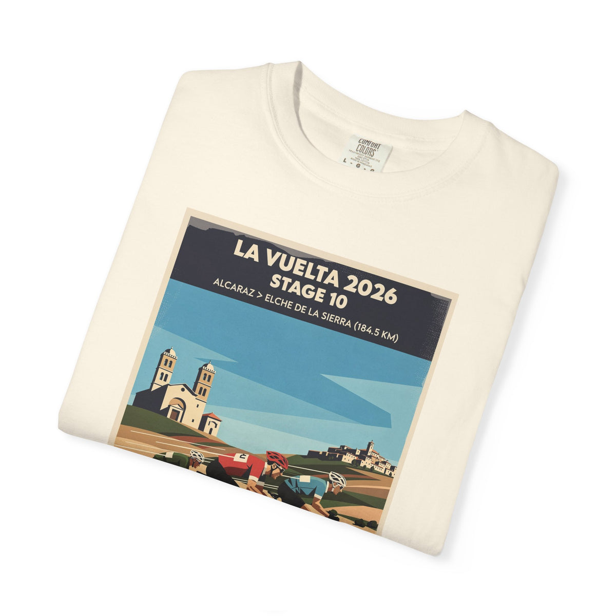 2026 Vuelta a España Stage 10 Cycling T-Shirt | Alcaraz to Elche de la Sierra 184.5km