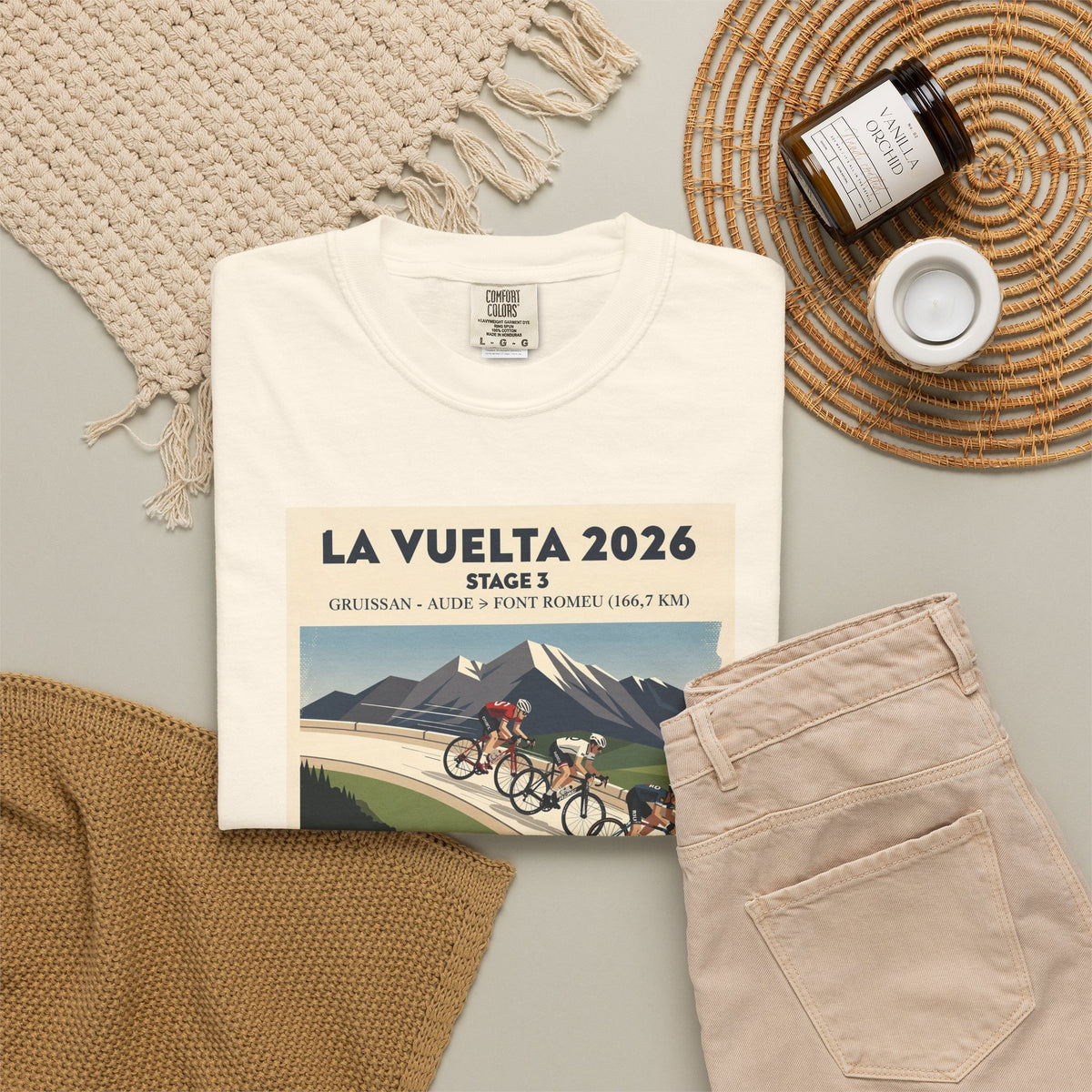 2026 Vuelta a España Stage 3 Gruissan - Aude to Font Romeu 166.7km Cycling Tee