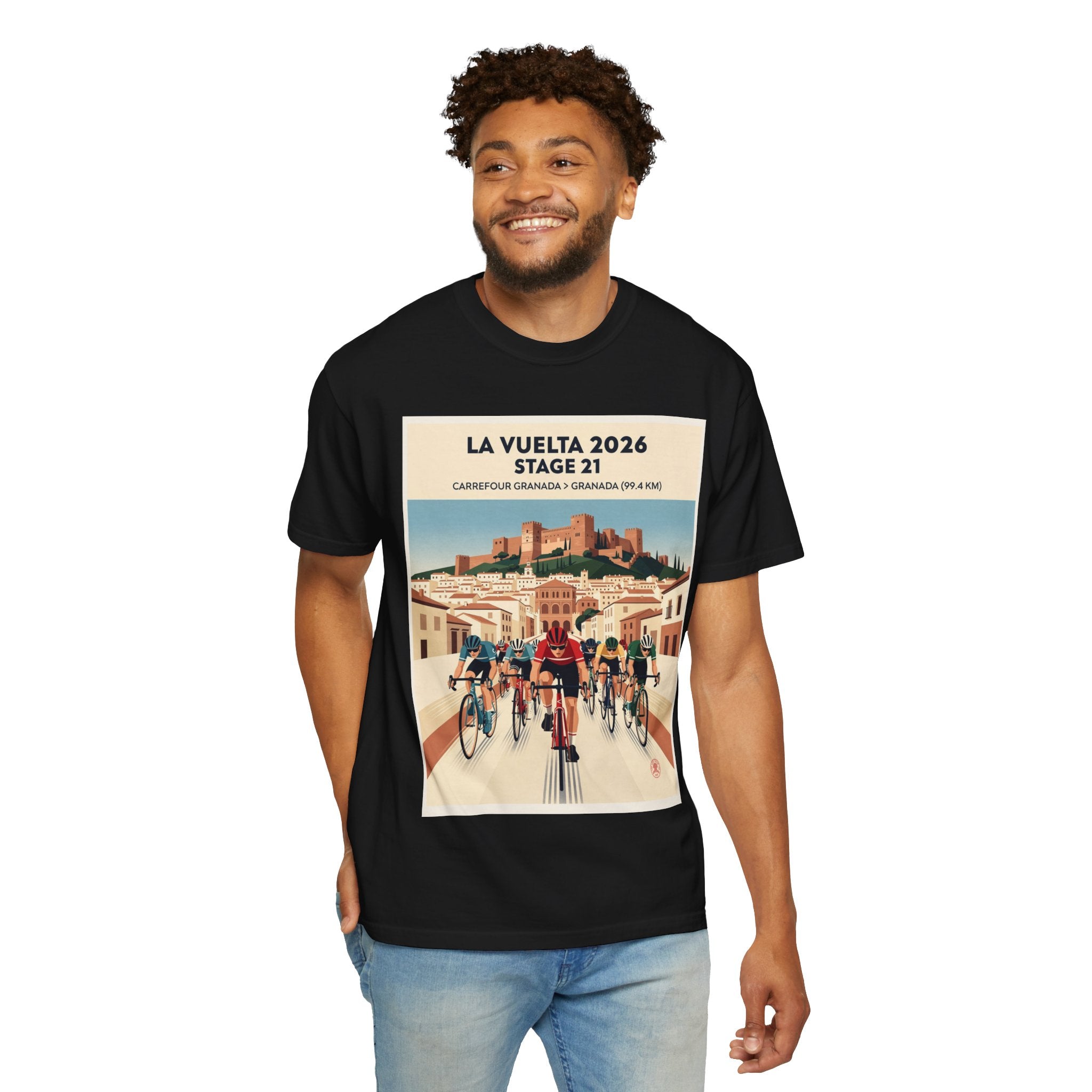 2026 Vuelta a España Stage 21 Cycling T-Shirt | Granada to Granada 99.4km