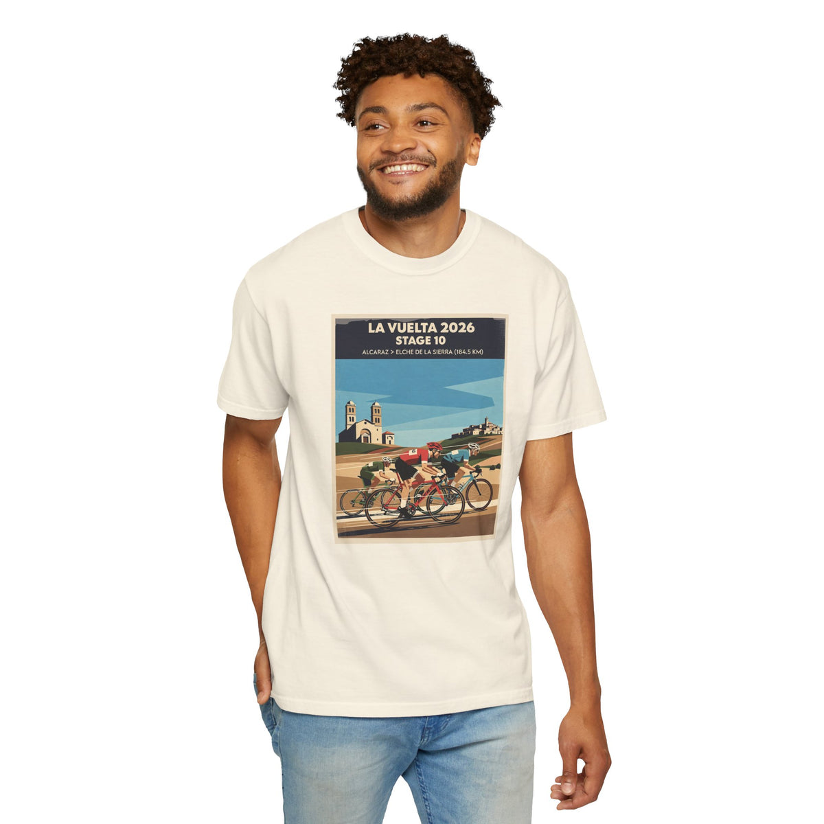 2026 Vuelta a España Stage 10 Cycling T-Shirt | Alcaraz to Elche de la Sierra 184.5km