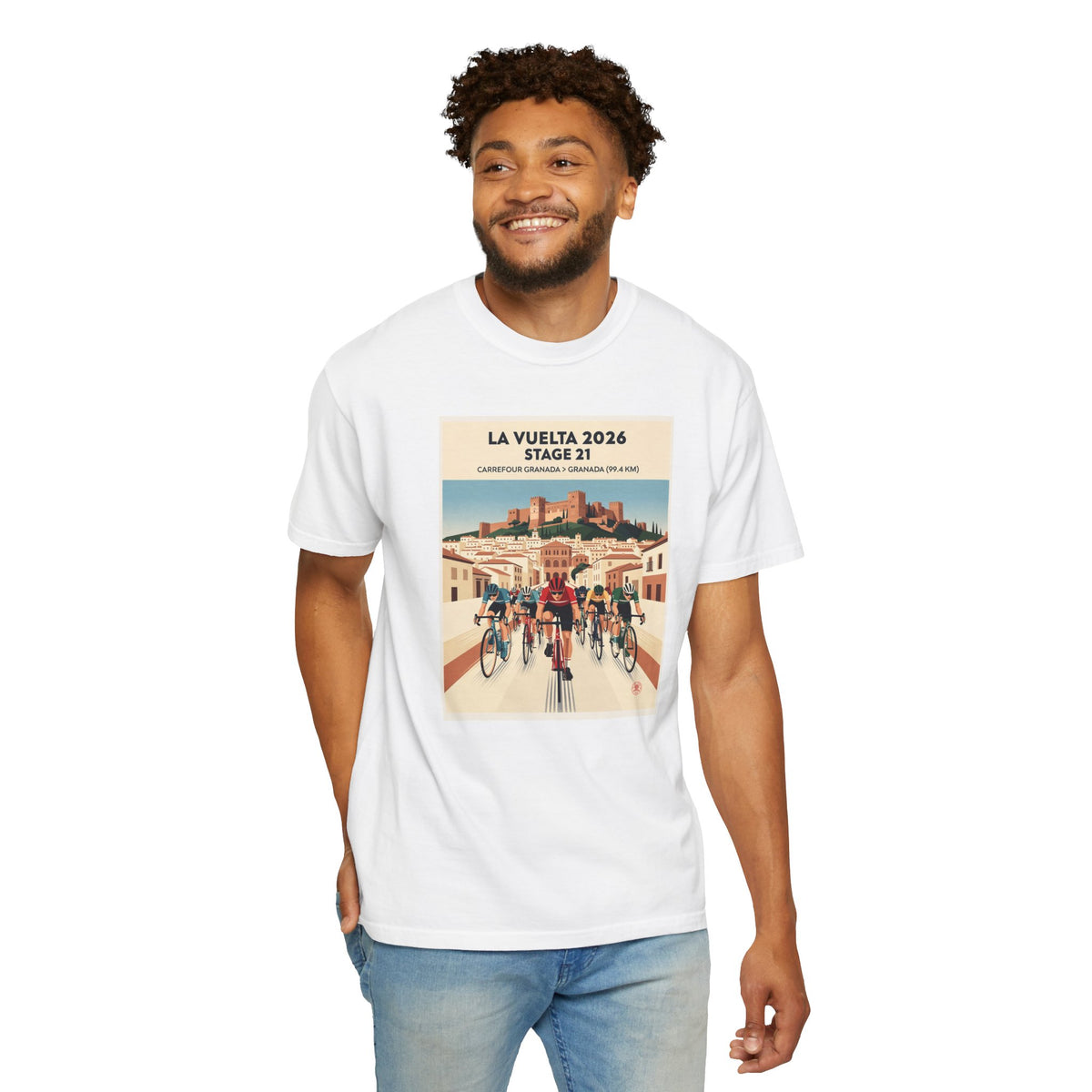 2026 Vuelta a España Stage 21 Cycling T-Shirt | Granada to Granada 99.4km