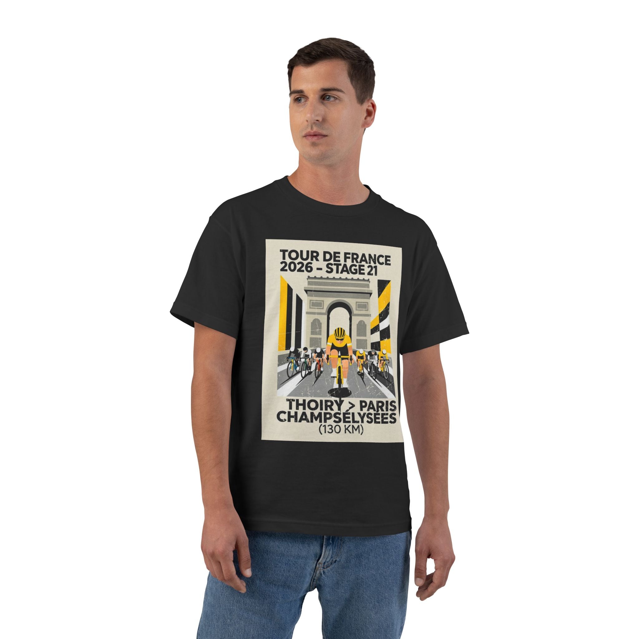 Tour de France 2026 Stage 21 Thoiry to Paris Champs-Élysées T-Shirt
