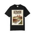 Strade Bianche Siena Tuscany Cycling T-Shirt — Bauhaus Monuments Race Graphic