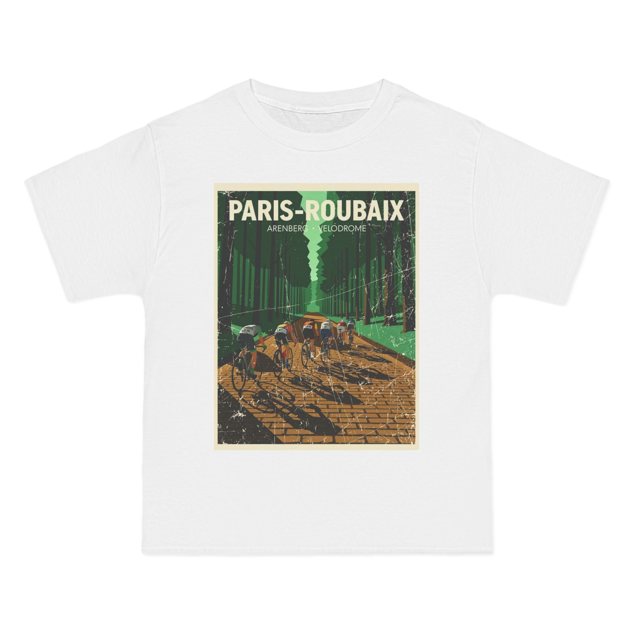 PARIS ROUBAIX Echelon Cycling T-Shirt | Arenberg · Velodrome