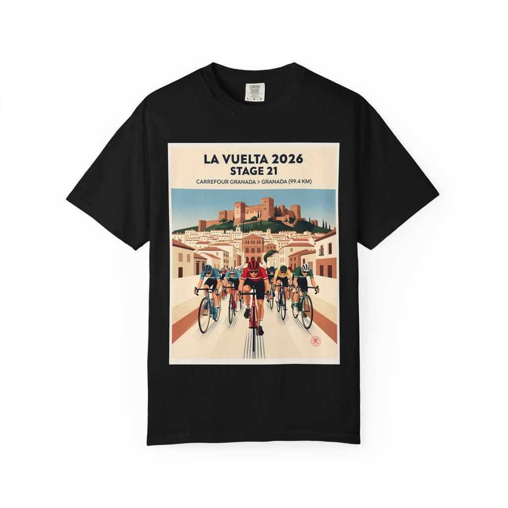 2026 Vuelta a España Stage 21 Cycling T-Shirt | Granada to Granada 99.4km