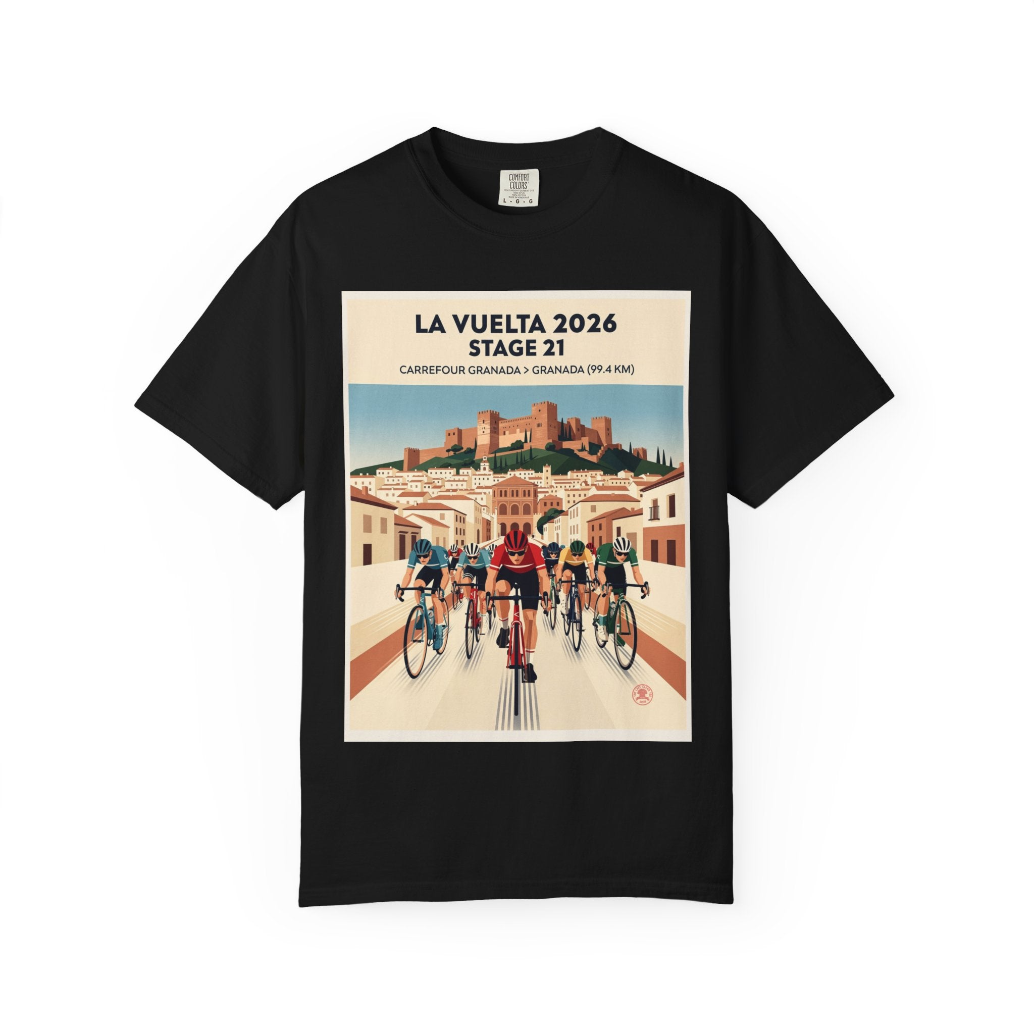 2026 Vuelta a España Stage 21 Cycling T-Shirt | Granada to Granada 99.4km