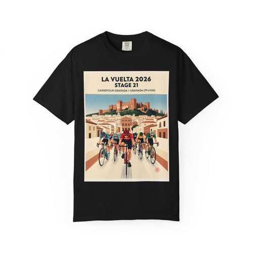 2026 Vuelta a España Stage 21 Cycling T-Shirt | Granada to Granada 99.4km