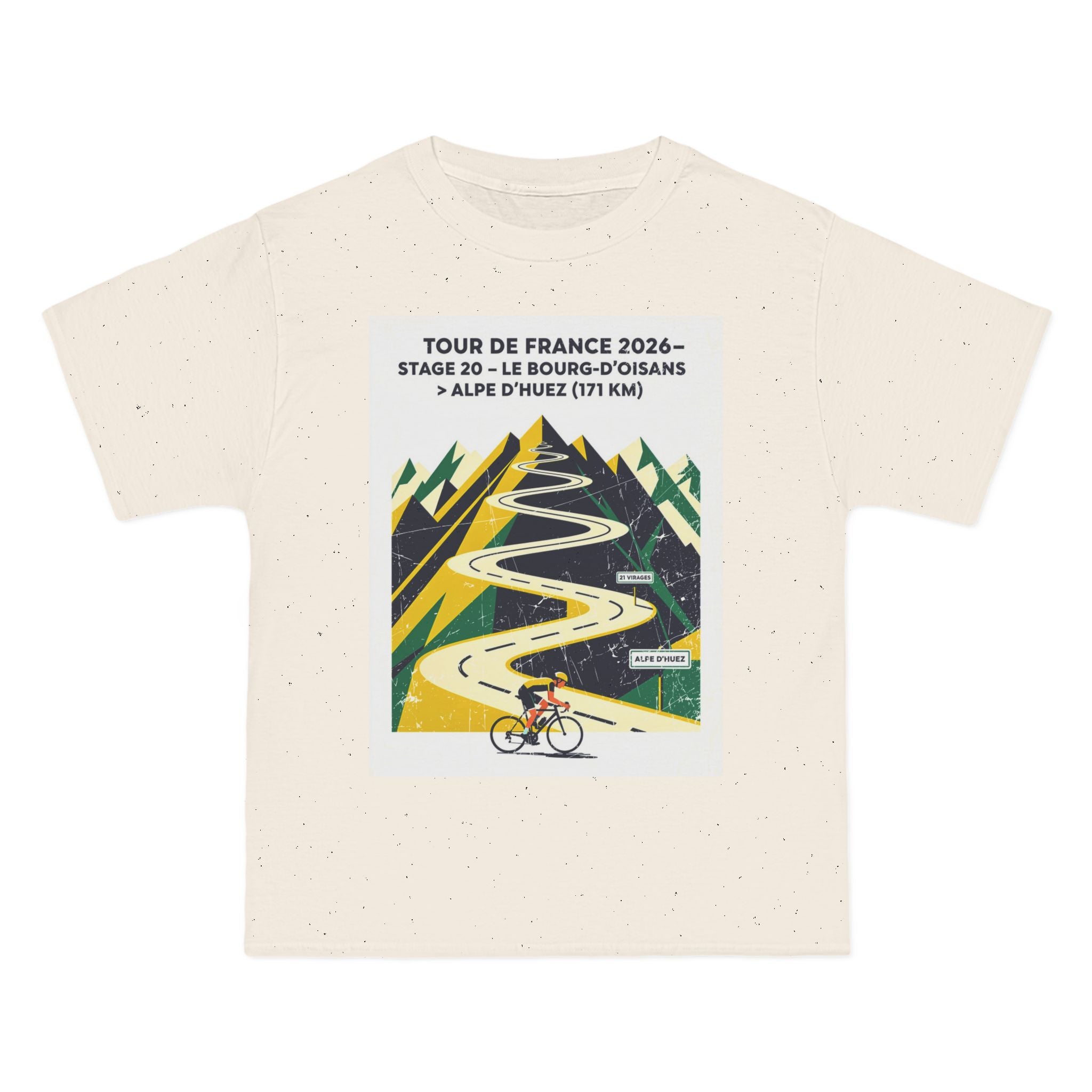 Tour de France 2026 Stage 20 Le Bourg-d Oisans to Alpe d Huez T-Shirt