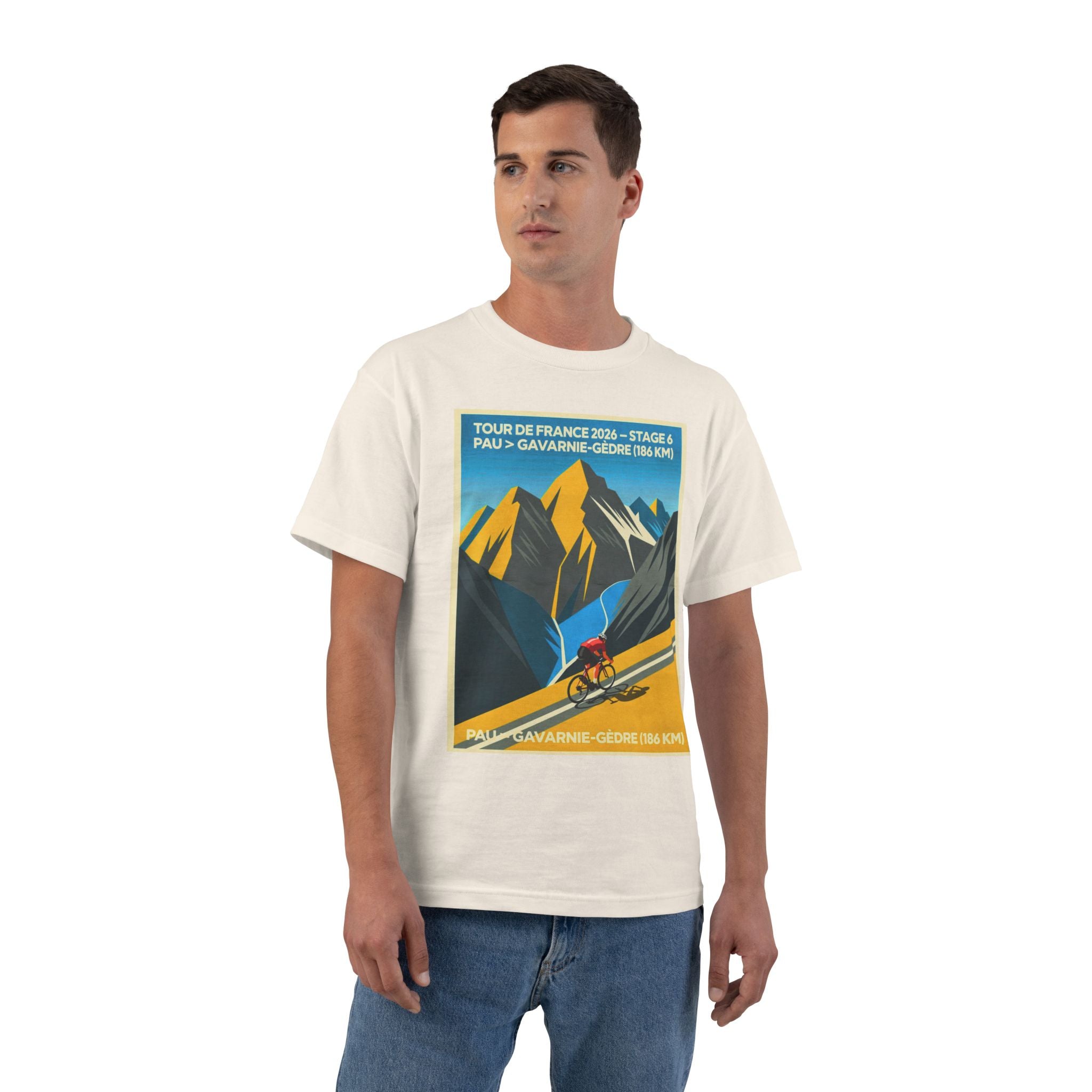 Tour de France 2026 Stage 6 Pau to Gavarnie-Gèdre T-Shirt