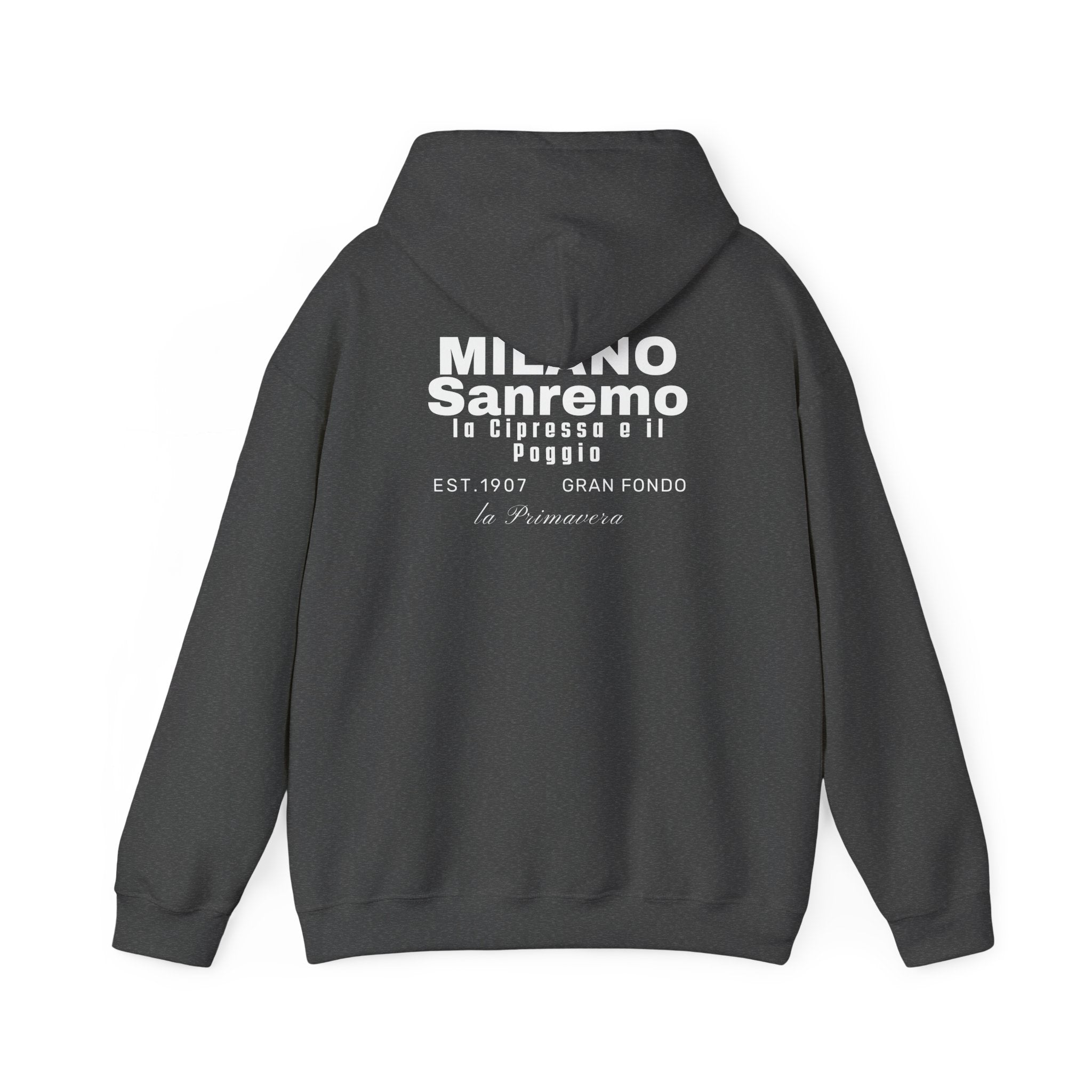 Milano Sanremo Classic Monument Bike Race Hoodie | Vintage Italian Cycling Streetwear