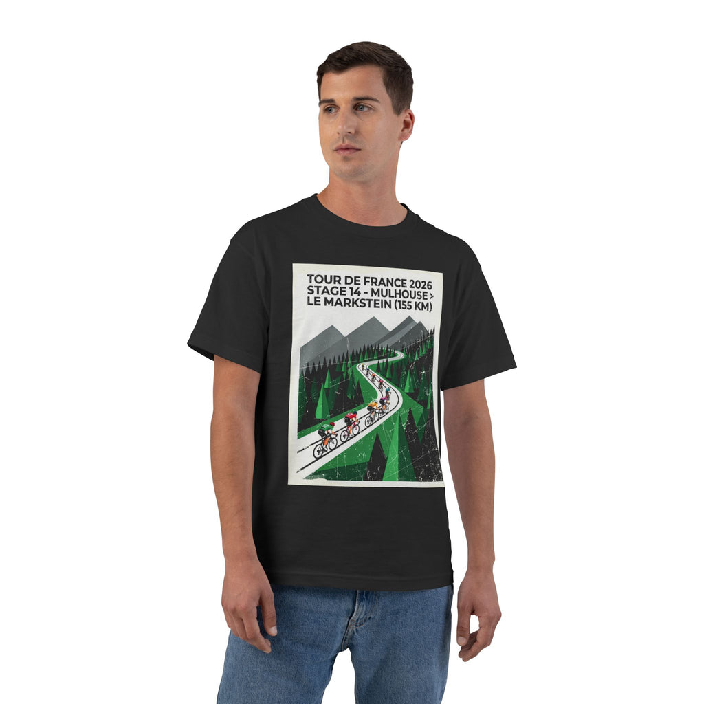 Tour de France 2026 Stage 14 Mountain Cycling T-Shirt | Mulhouse > Le Markstein