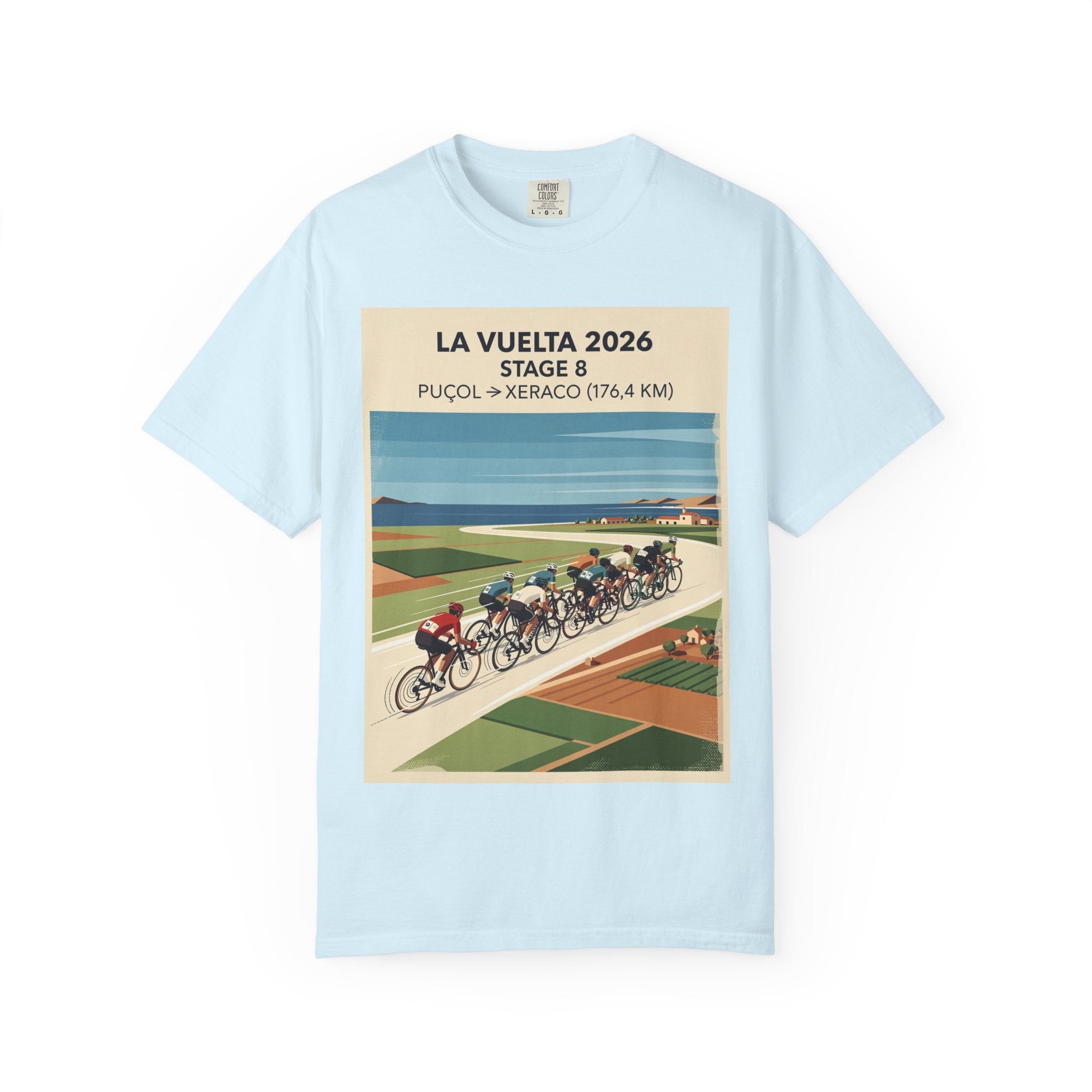 Stage 8 Puçol to Xeraco 176.4km Cycling Tee